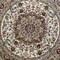 Flash Furniture Ivory 5x5 Round Traditional Persian Style Rug NR-RG281-55-IV-GG - alternate 4